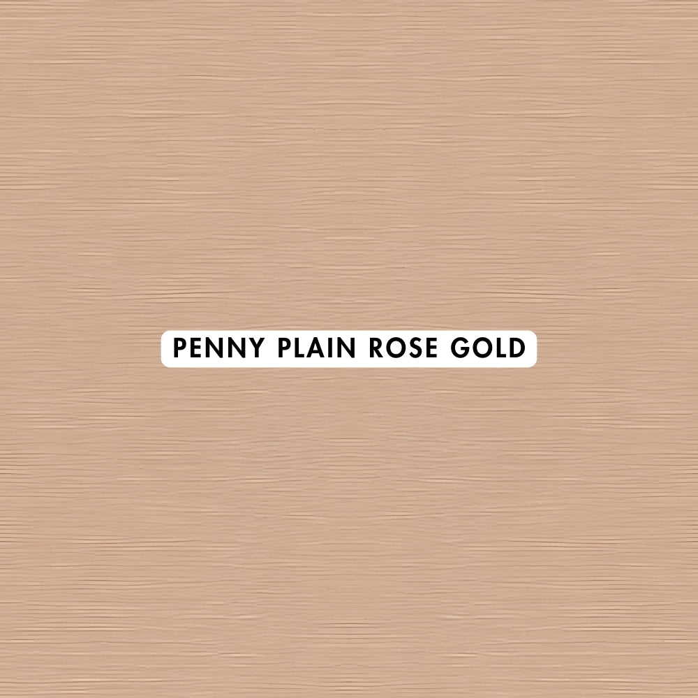 Penny Plain Rose Gold Wallpaper