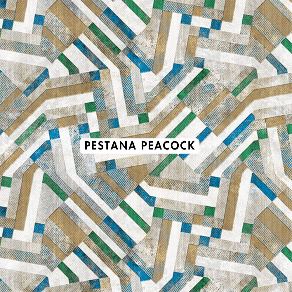 Pestana Peacock Outdoor Fabric