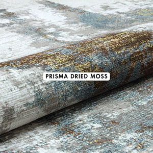 Prisma Dried Moss Abstract Rugs