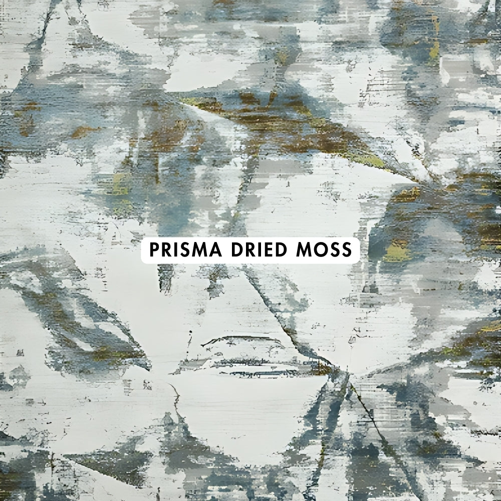 Prisma Dried Moss Abstract Rugs