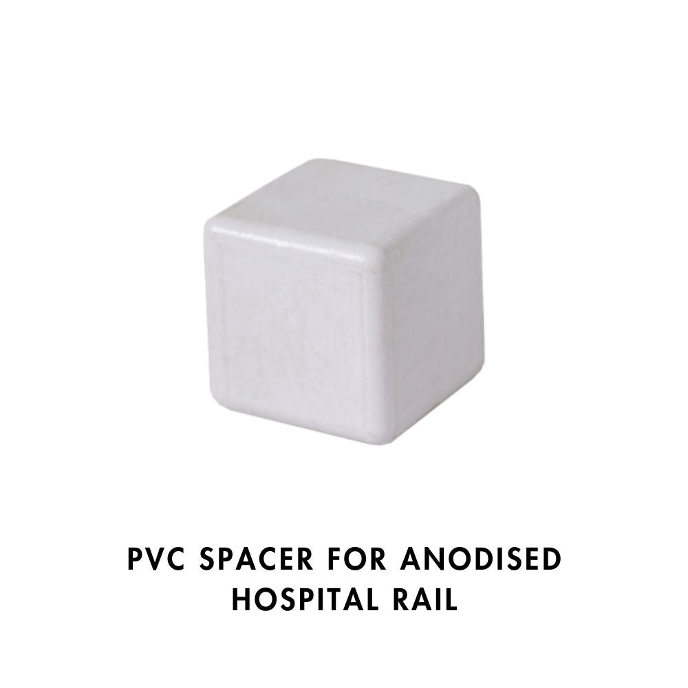PVC Spacer for Anodised hospital Rail