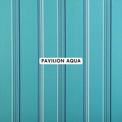 Pavilion Aqua Outdoor Fabric