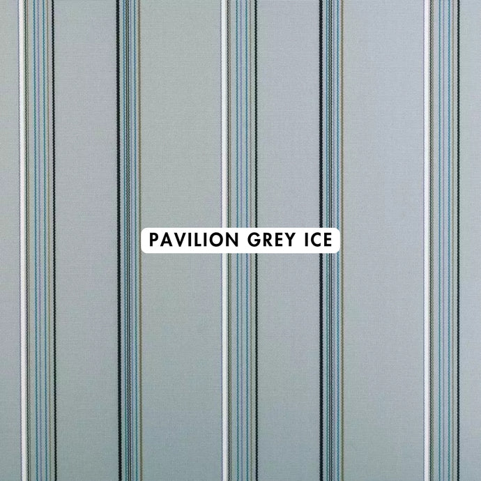 Pavilion Grey Ice Outdoor Fabric