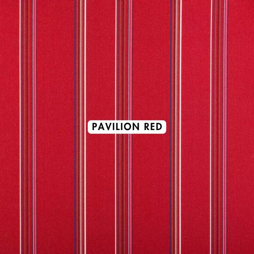 Pavilion Red Outdoor Fabric