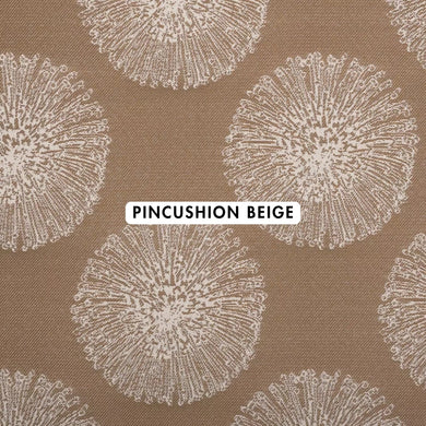 Pincushion Beige Outdoor Fabric