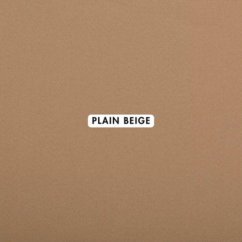 Plain Beige Outdoor Fabric