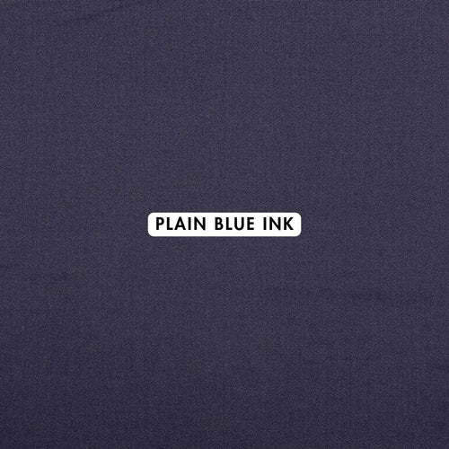 Plain Blue Ink Outdoor Fabric