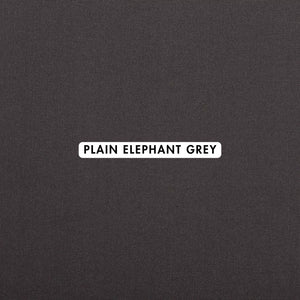 Plain Elephant Grey Outdoor Fabric