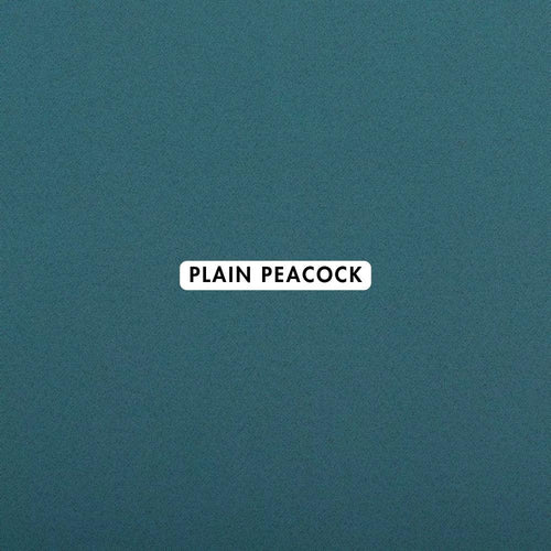 Plain Peacock Outdoor Fabric