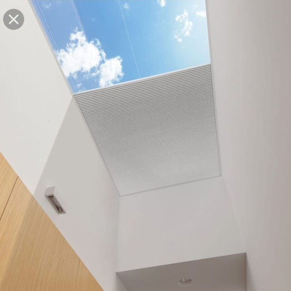 Lumi Plissé Blinds for Skylights and Boats