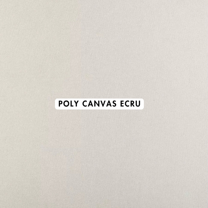 Poly Canvas Ecru