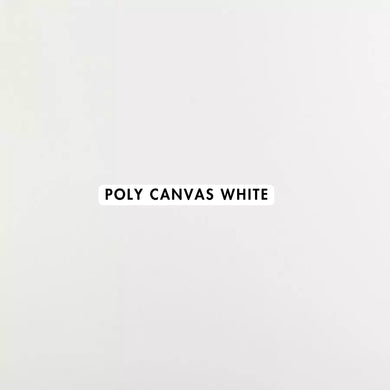 Poly Canvas White