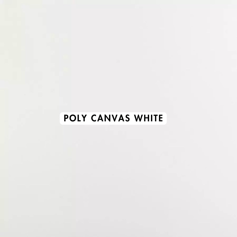 Poly Canvas White