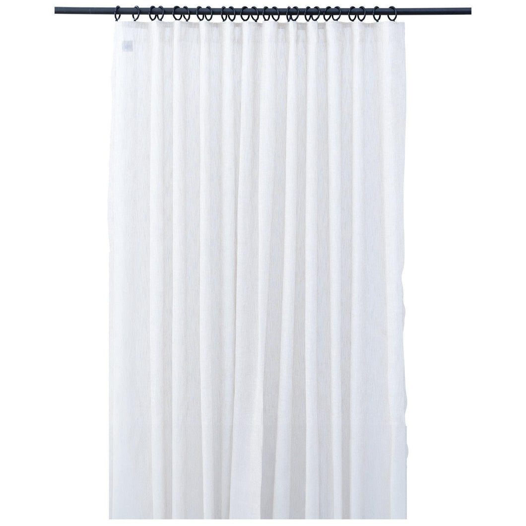 St Tropez Collection </br> Unlined Sheer Curtain </br> XL with 22 Acetal Hooks