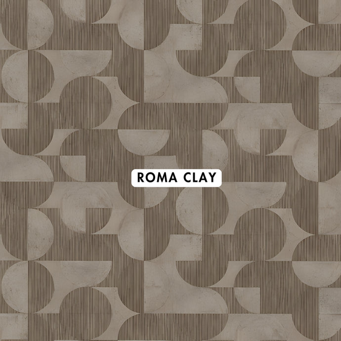 Roma Clay Wallpaper