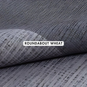 Roundabout Wheat Geometric Rug