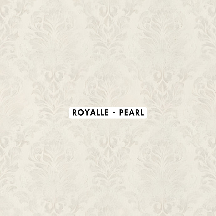 Royalle Pearl Wallpaper