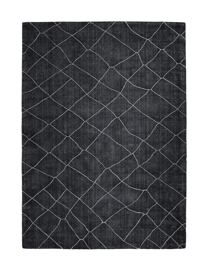 Acrostic Rug in Phantom