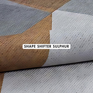 Shape Shifter Sulphur Geometric Rug