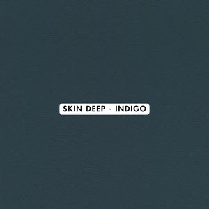 Skin Deep Indigo Wallpaper