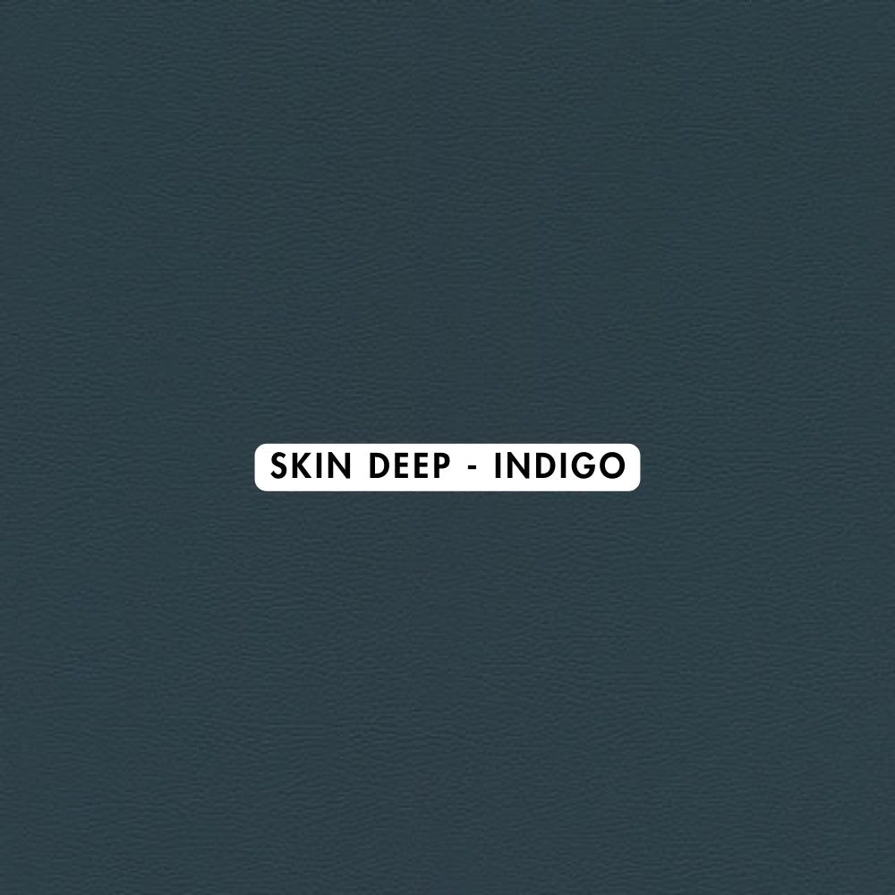 Skin Deep Indigo Wallpaper