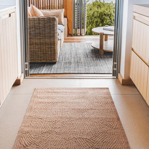 Seychelles Sun Cream Outdoor & Kitchen Runner