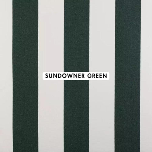 Sundowner Green Outdoor Fabric
