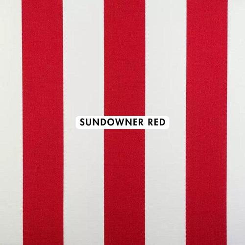Sundowner Red Outdoor Fabric