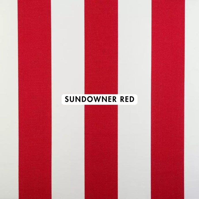 Sundowner Red Outdoor Fabric