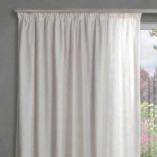 Symphony Tape Linen / Polyester Curtain (Lined)