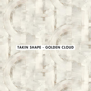 Takin Shape Golden Cloud Wallpaper