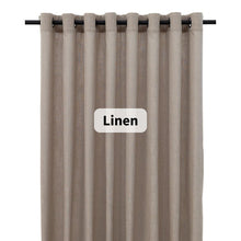 Load image into Gallery viewer, Tabi Collection Sheer Linen-Look Curtains