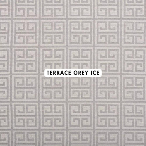 Terrace Grey Ice Outdoor Fabric