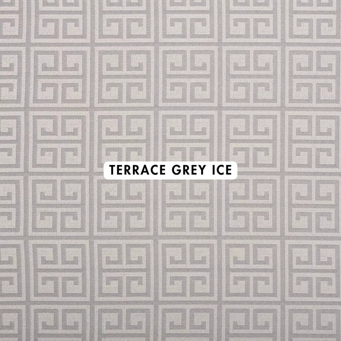 Terrace Grey Ice Outdoor Fabric