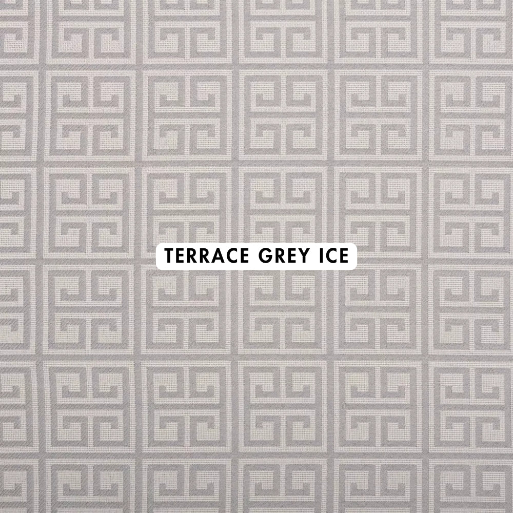 Terrace Grey Ice Outdoor Fabric