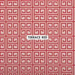 Terrace Red Outdoor Fabric