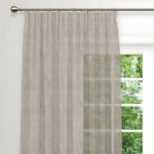 Tranquil Tape Sheer Curtain (Unlined)