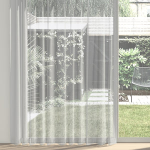 Tranquil Tape Sheer Curtain (Unlined)