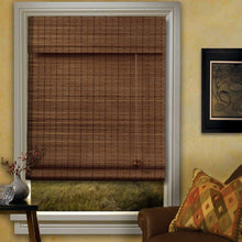 Load image into Gallery viewer, Bamboo Blinds with a Valance