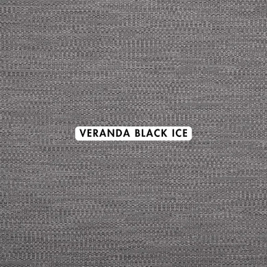 Veranda Black Ice Outdoor Fabric