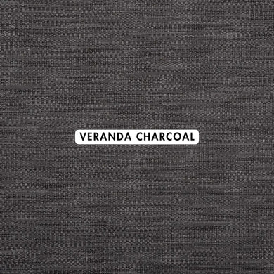 Veranda Charcoal Outdoor Fabric