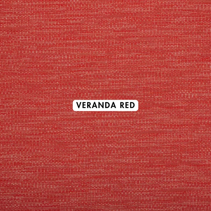 Veranda Red Outdoor Fabric