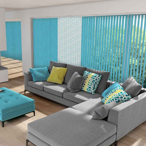 Vertical Carina Transparent Blinds