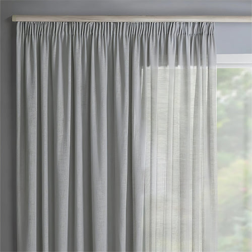 Victoria Tape Sheer Curtain (Unlined)