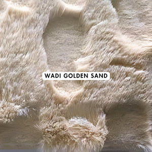 Wadi Golden Sand Abstract Rug