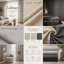 Load image into Gallery viewer, Zollner Curtain Fabric