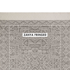 Zanya Fog Abstract Rug