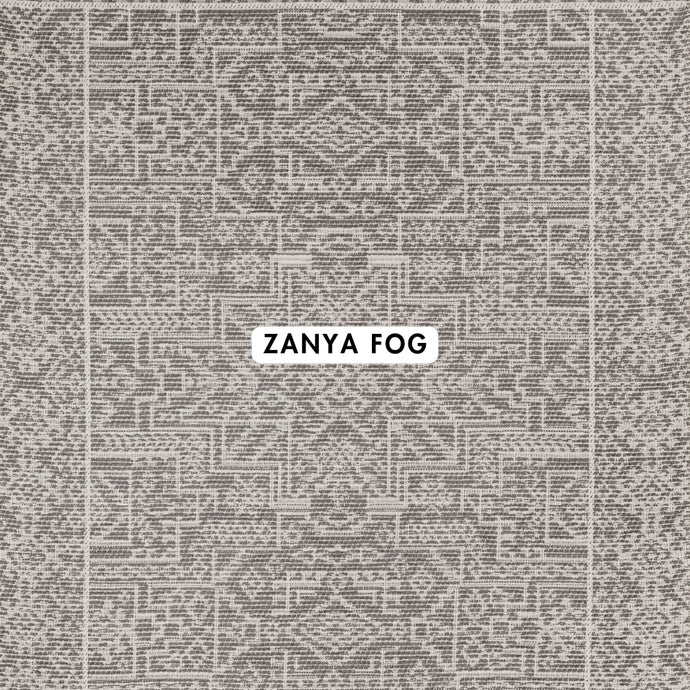 Zanya Fog Abstract Rug