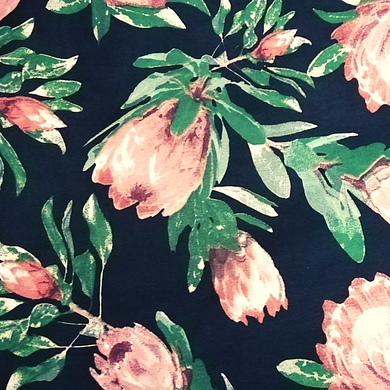 Pink King Protea Decor Fabric (R150) /meter