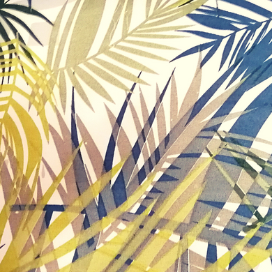 Miami Palm Leave Decor Fabric (R150) /meter